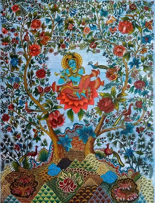 Kalamkari, пример 5