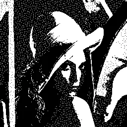 1-bit monochrome, пример 6