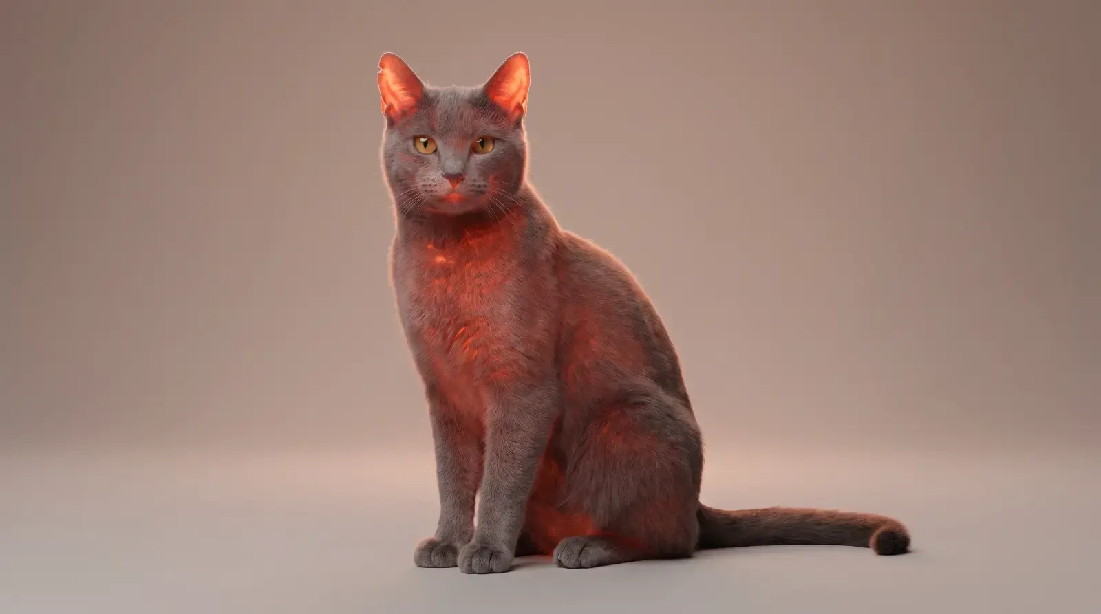 Subsurface scattering, пример 2