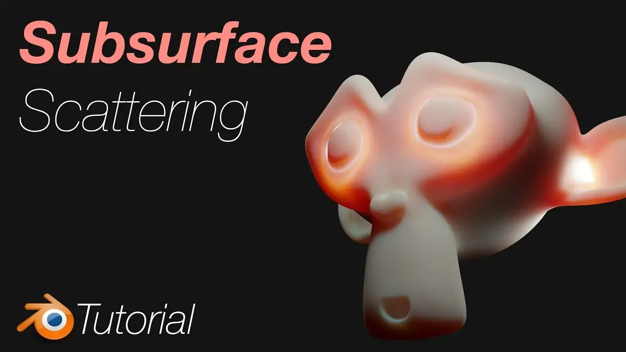 Subsurface scattering, пример 3