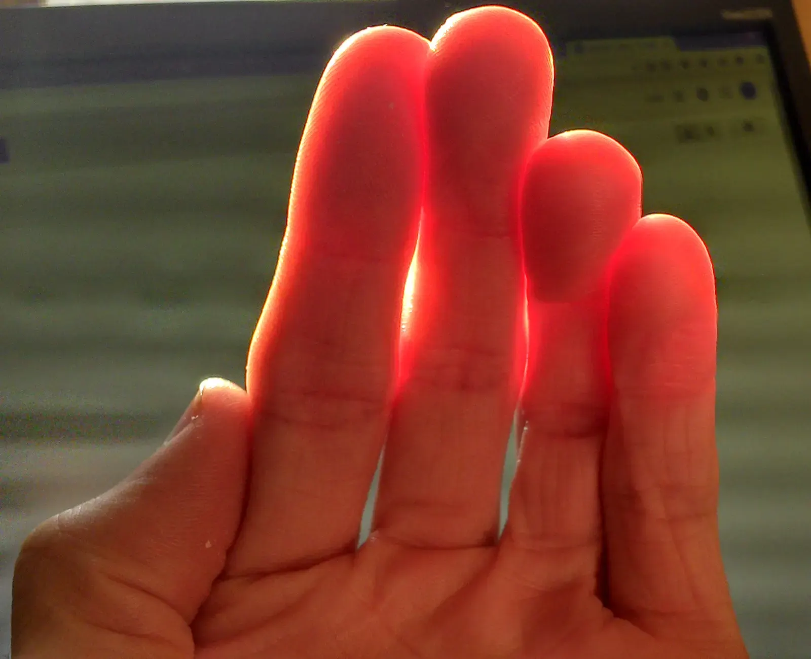 Subsurface scattering, пример 4