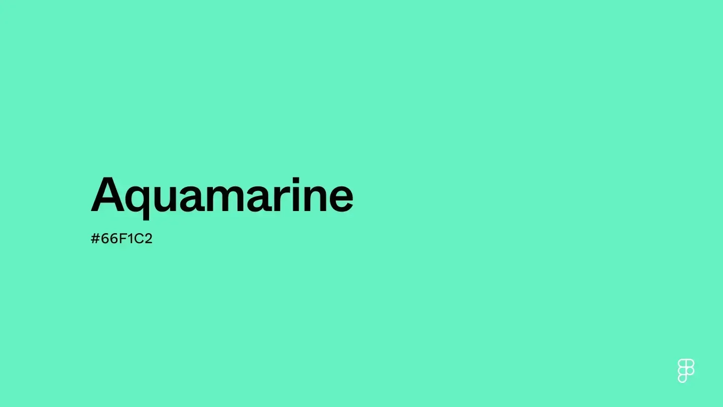 Aquamarine, пример 1