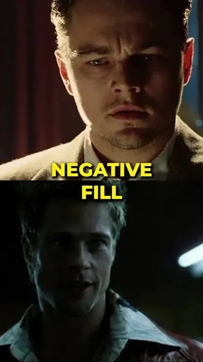 Negative fill lighting, пример 2