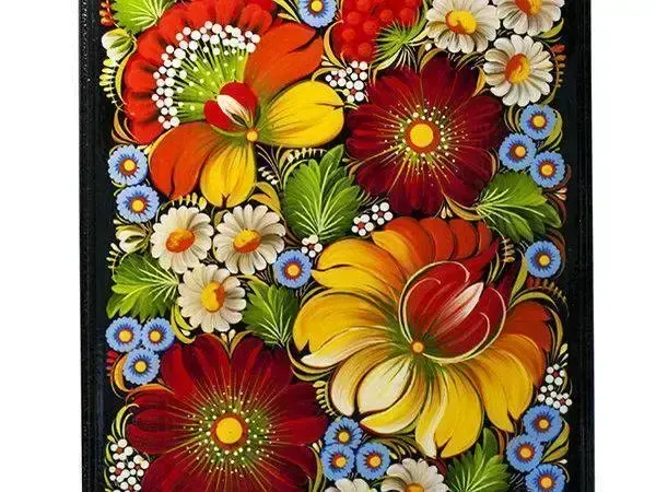 Petrykivka Painting, пример 3