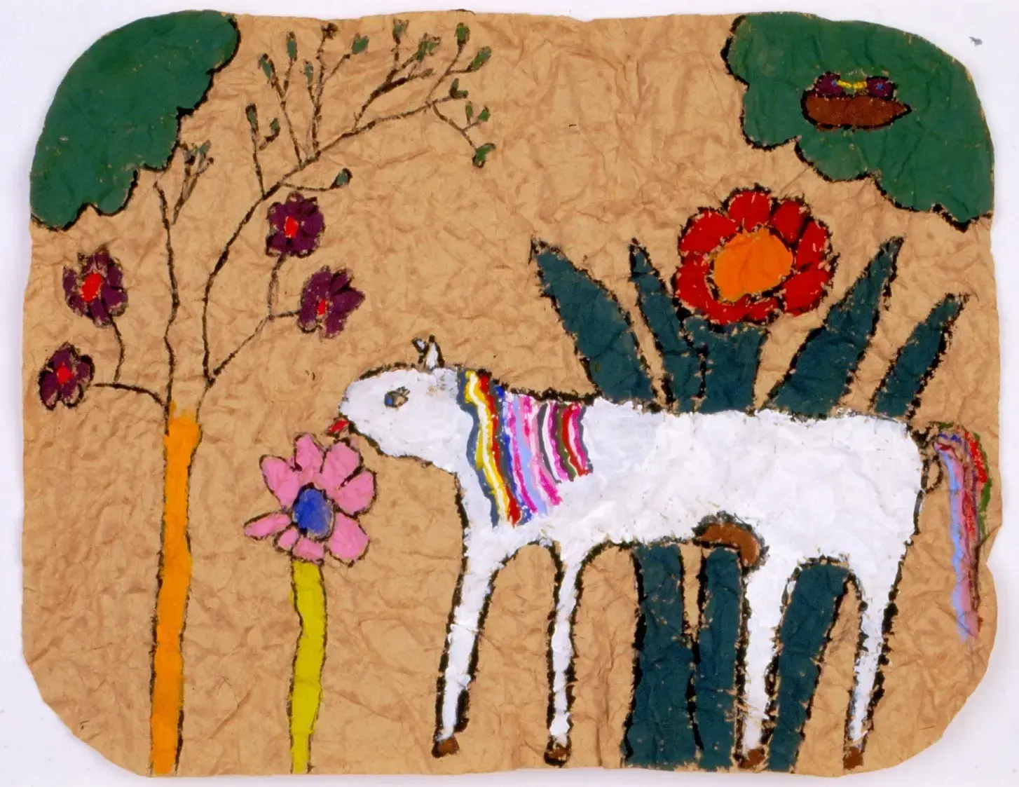 Amate painting, пример 5