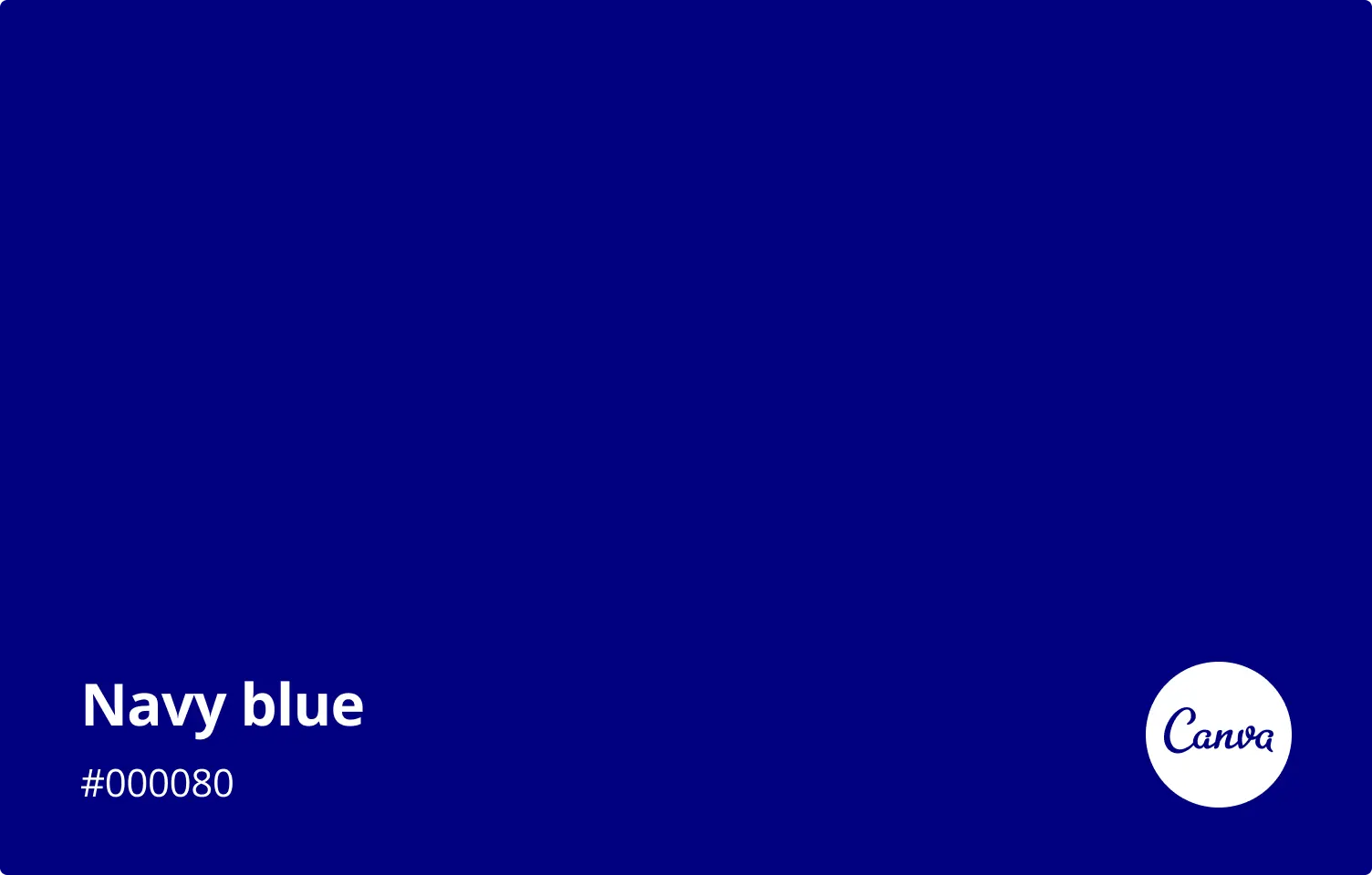 Navy Blue, пример 1