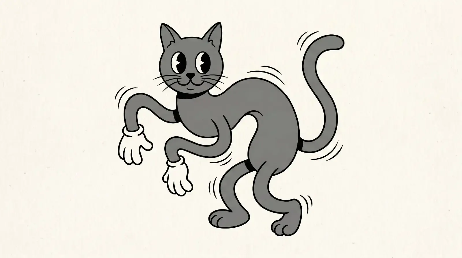 Rubber Hose Cartoon, пример 1