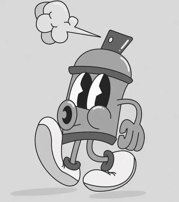Rubber Hose Cartoon, пример 2