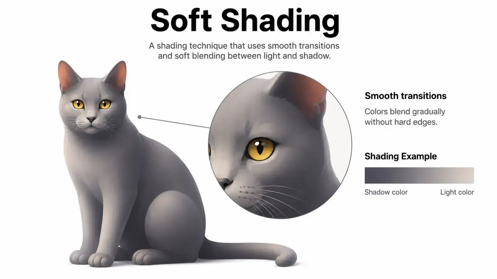 Soft Shading, пример 1