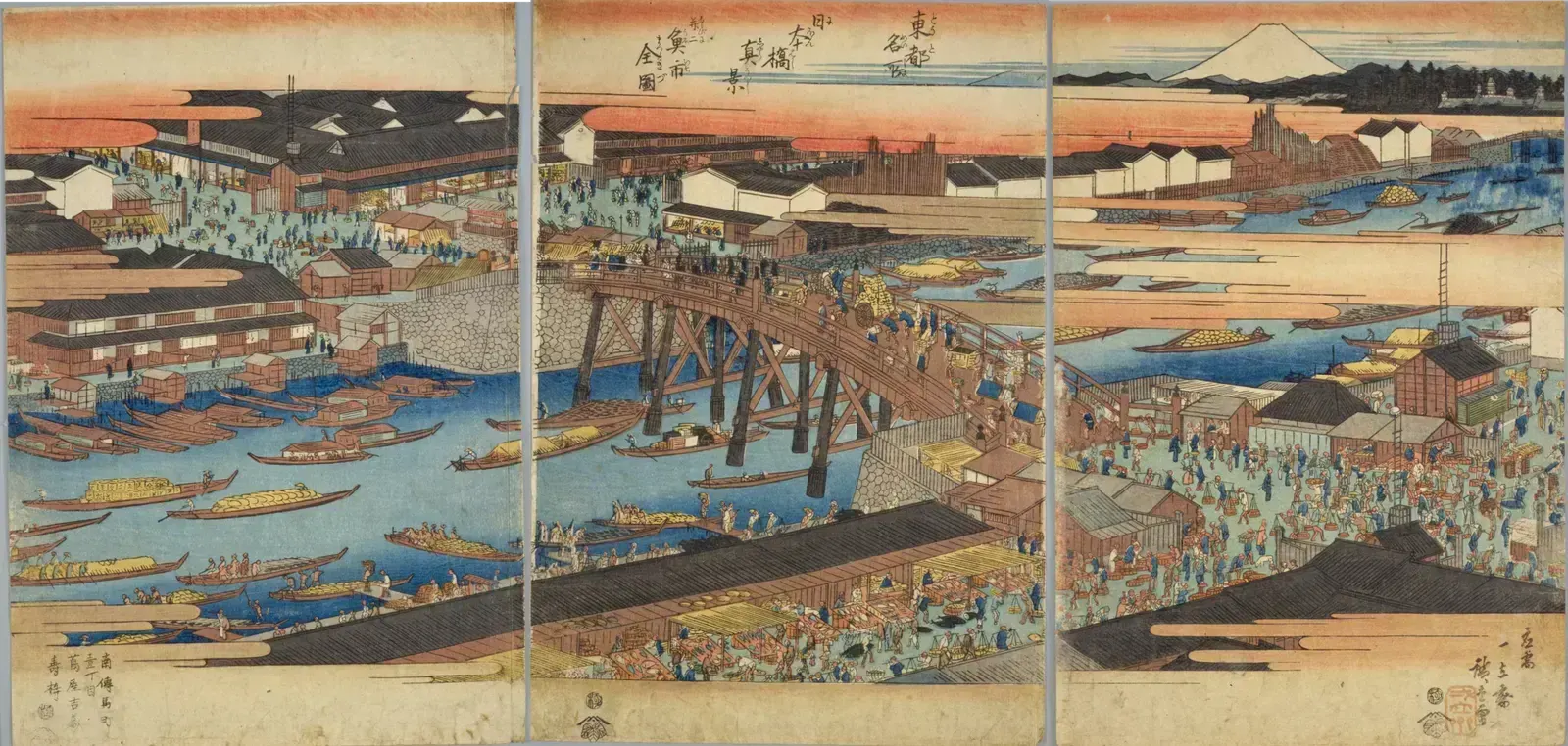 Woodblock print, пример 3