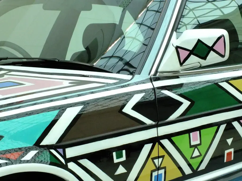 Ndebele painting, пример 4