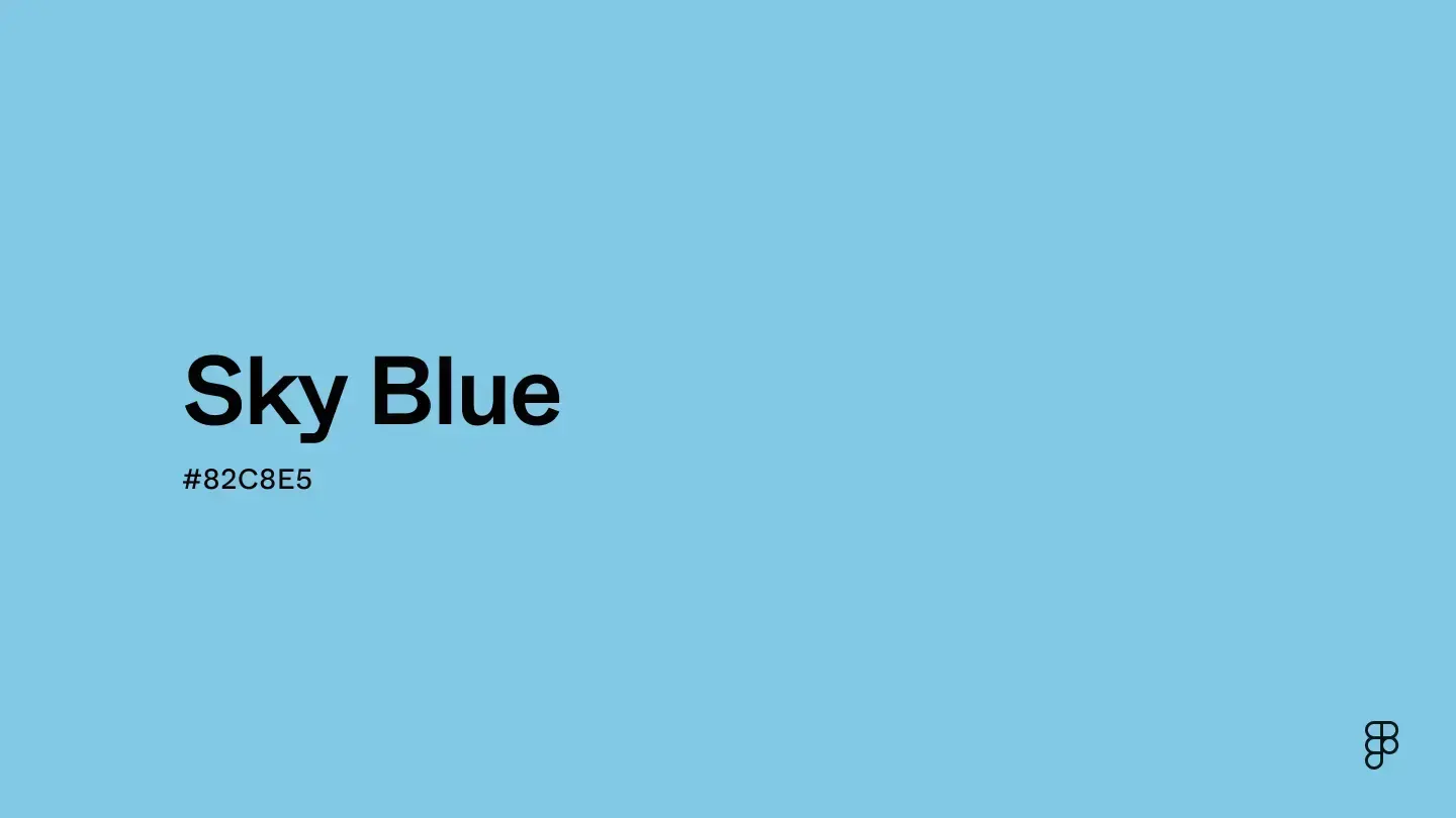 Sky blue, пример 1