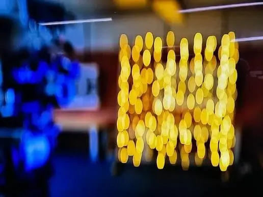Anamorphic bokeh, пример 3