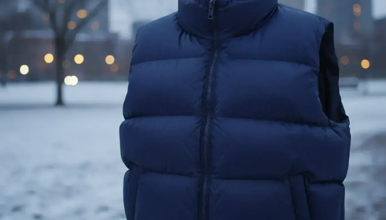 puffer vest, пример 2