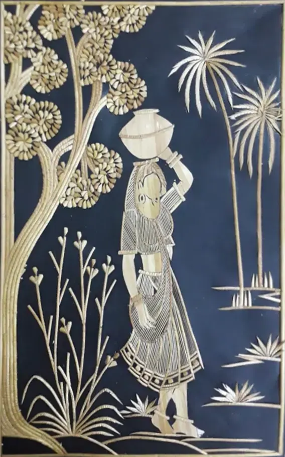 Sikki art, пример 4