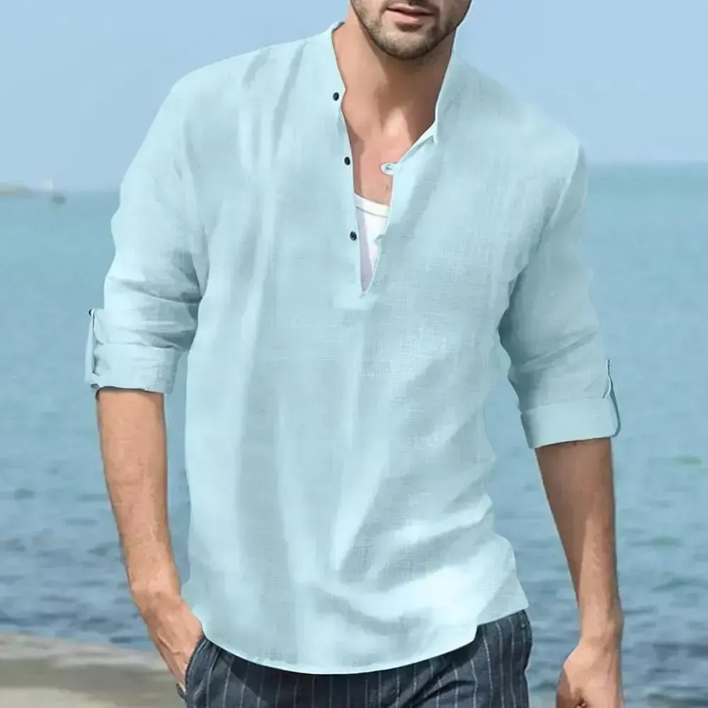 rolled-sleeve shirt, пример 2
