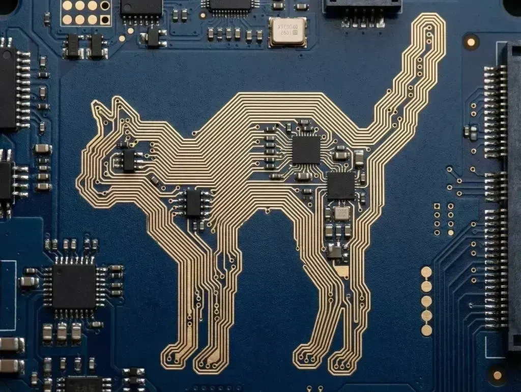 Circuit Board Art, пример 1