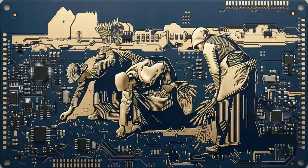 Circuit Board Art, пример 2