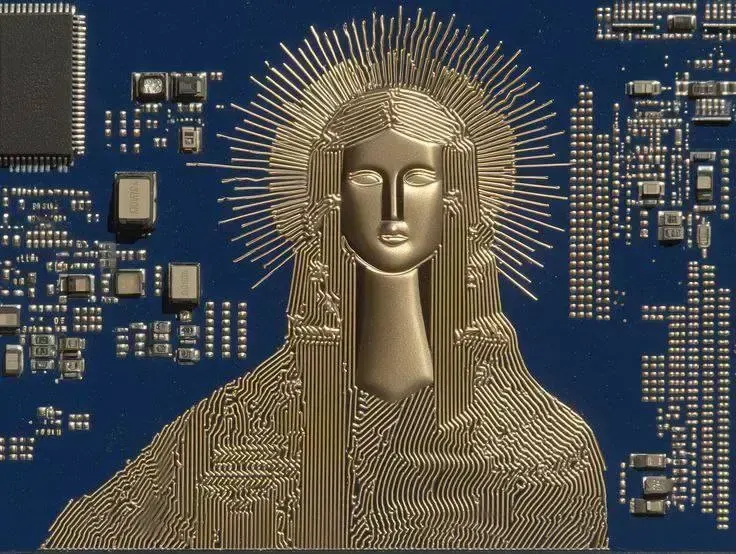 Circuit Board Art, пример 3