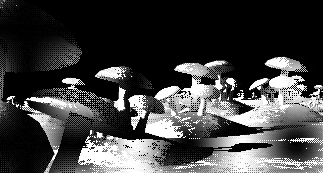 Dithered shading, пример 2