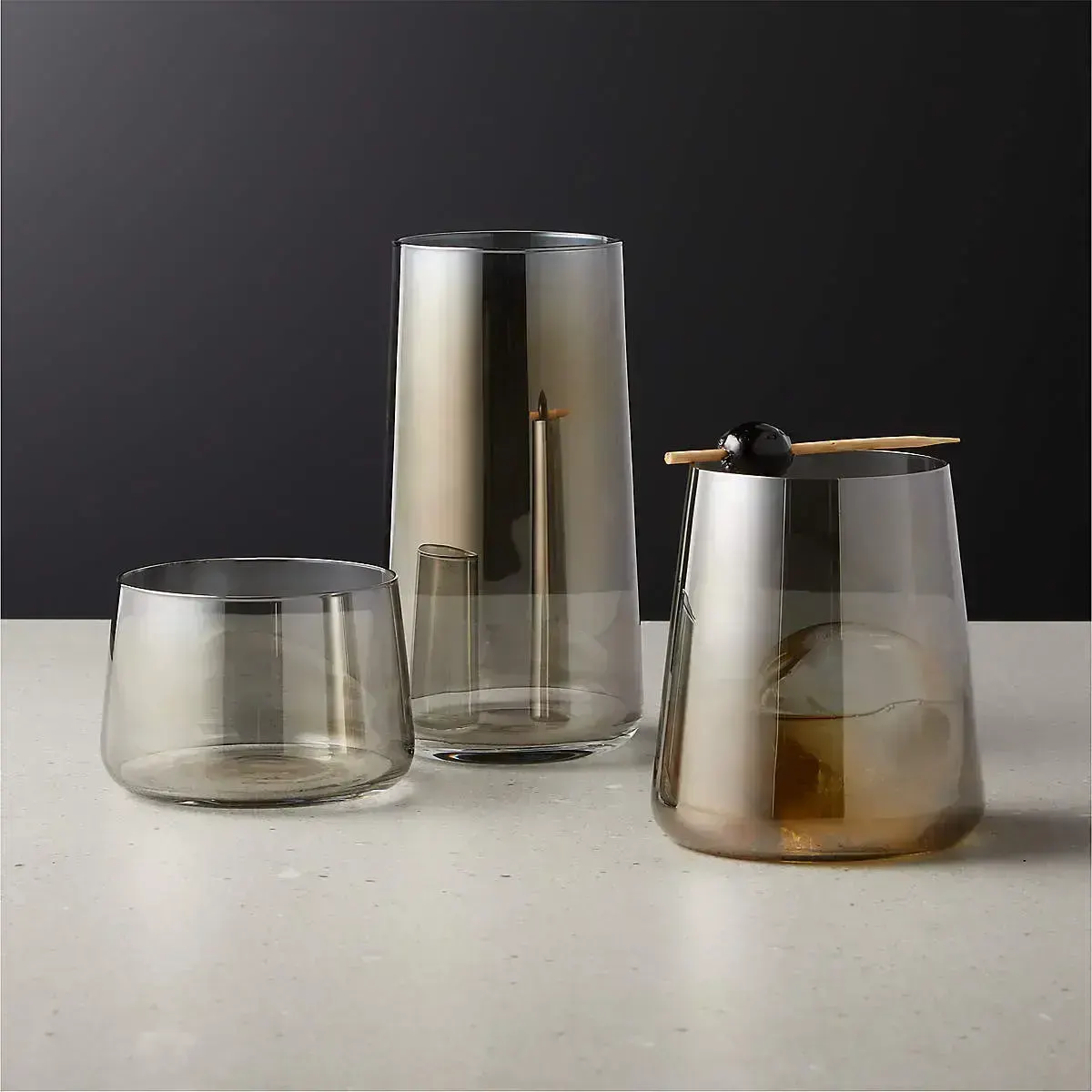 smoked glass, пример 5
