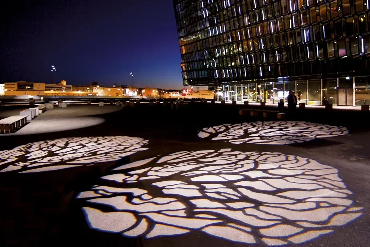 gobo lighting, пример 4