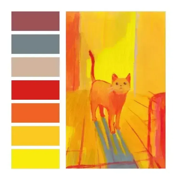 limited palette:, пример 2