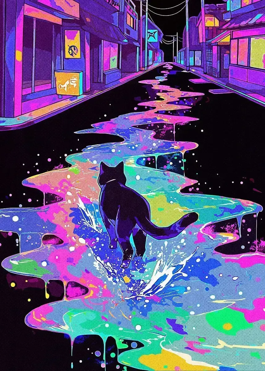neon light, пример 4