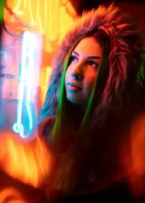 neon light, пример 6