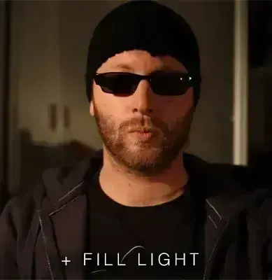 fill light, пример 2
