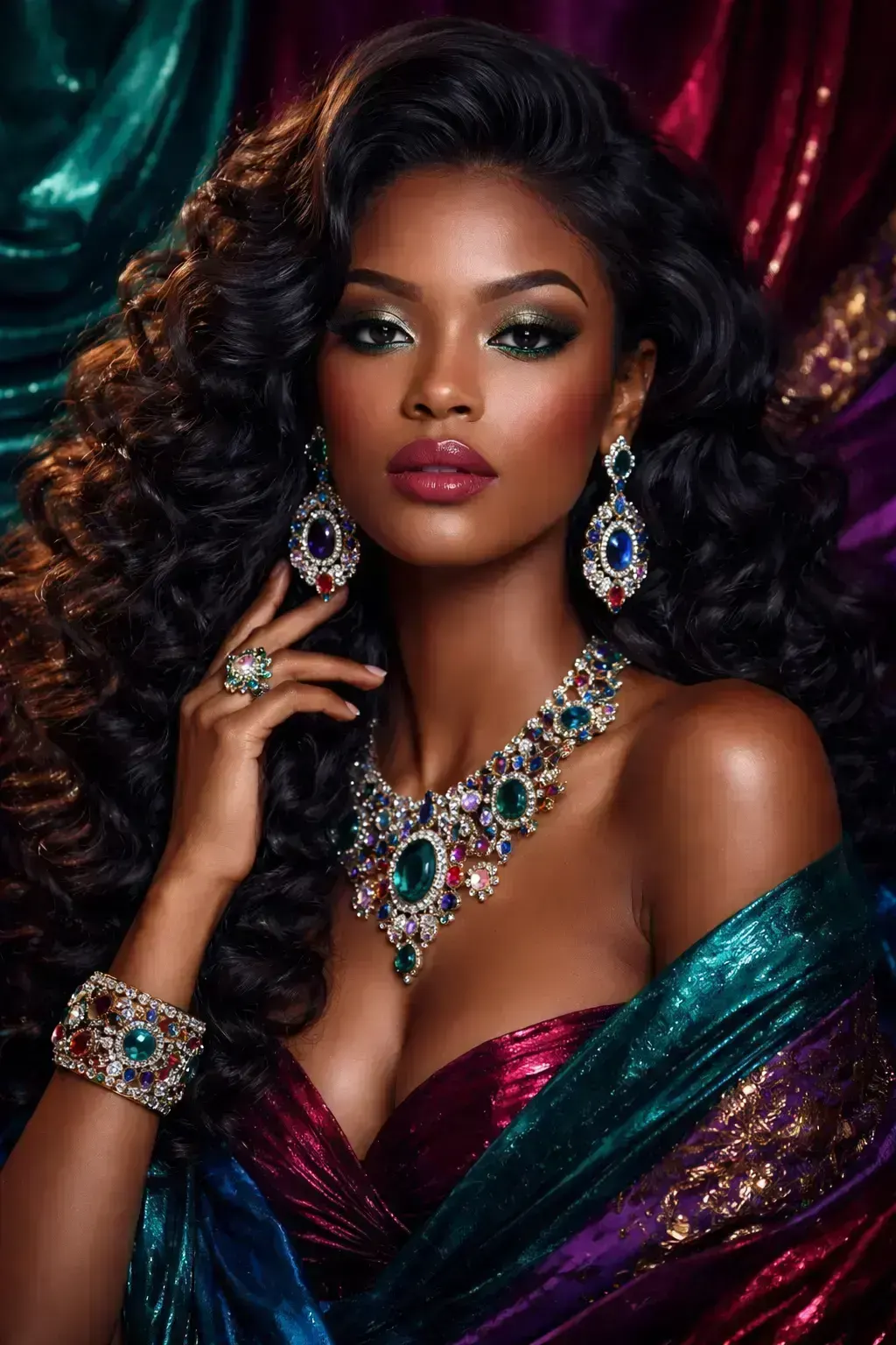 Jewel colors, пример 6