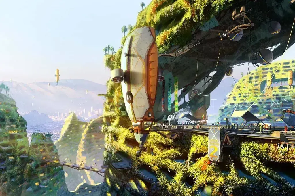 Solarpunk, пример 4