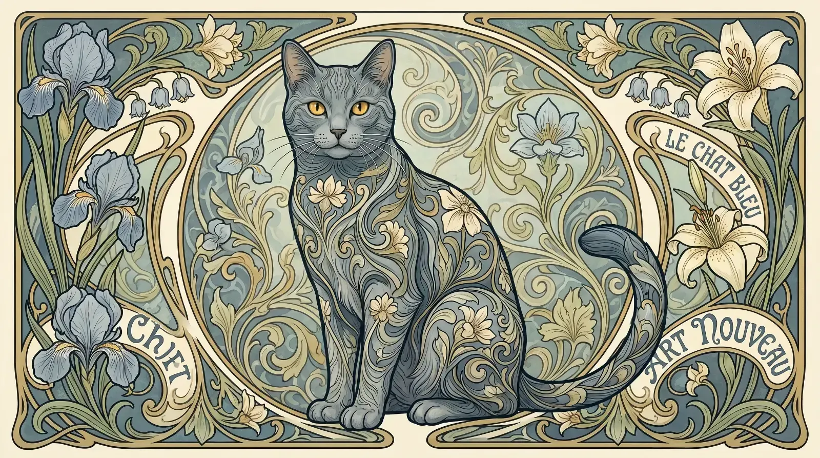 Art Nouveau, пример 1