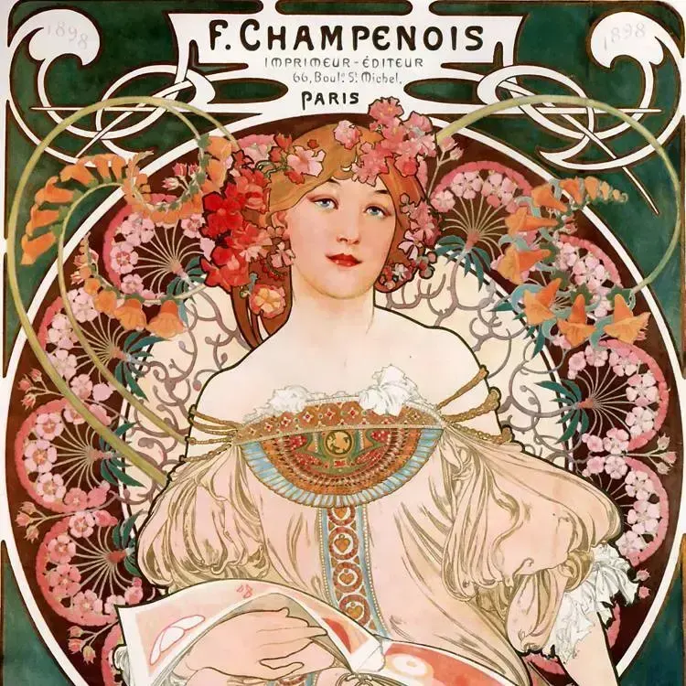 Art Nouveau, пример 4