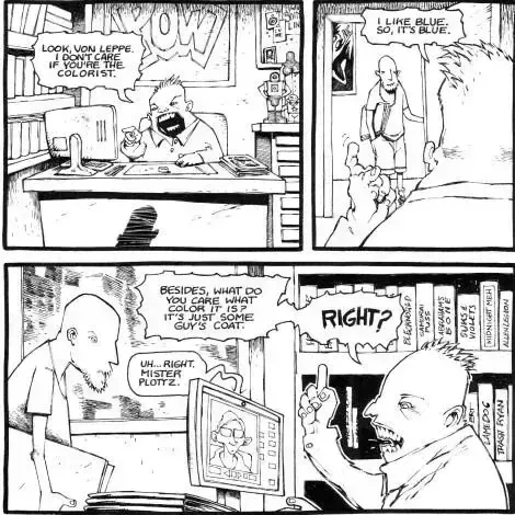 Graphic novel ink, пример 3