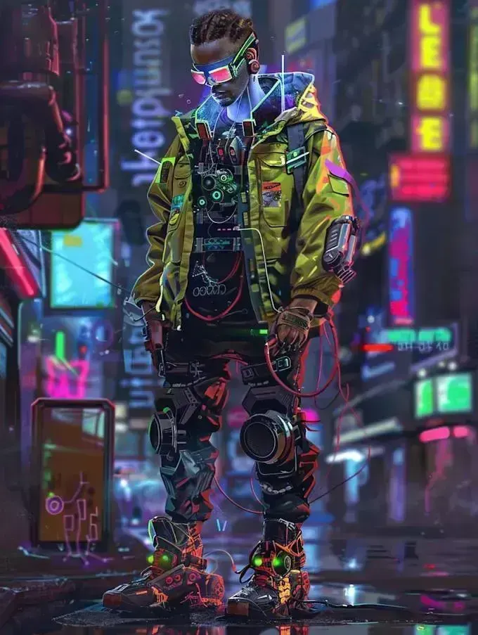 Cyberpunk, пример 2