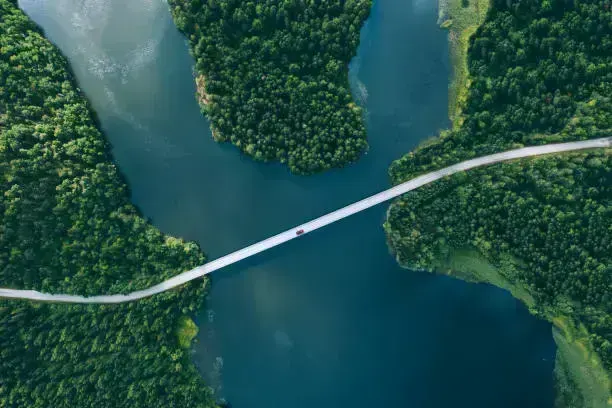 Aerial view, пример 3