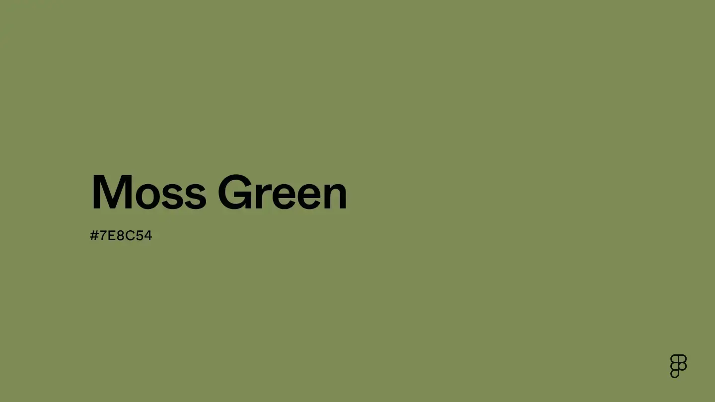 Moss green, пример 1