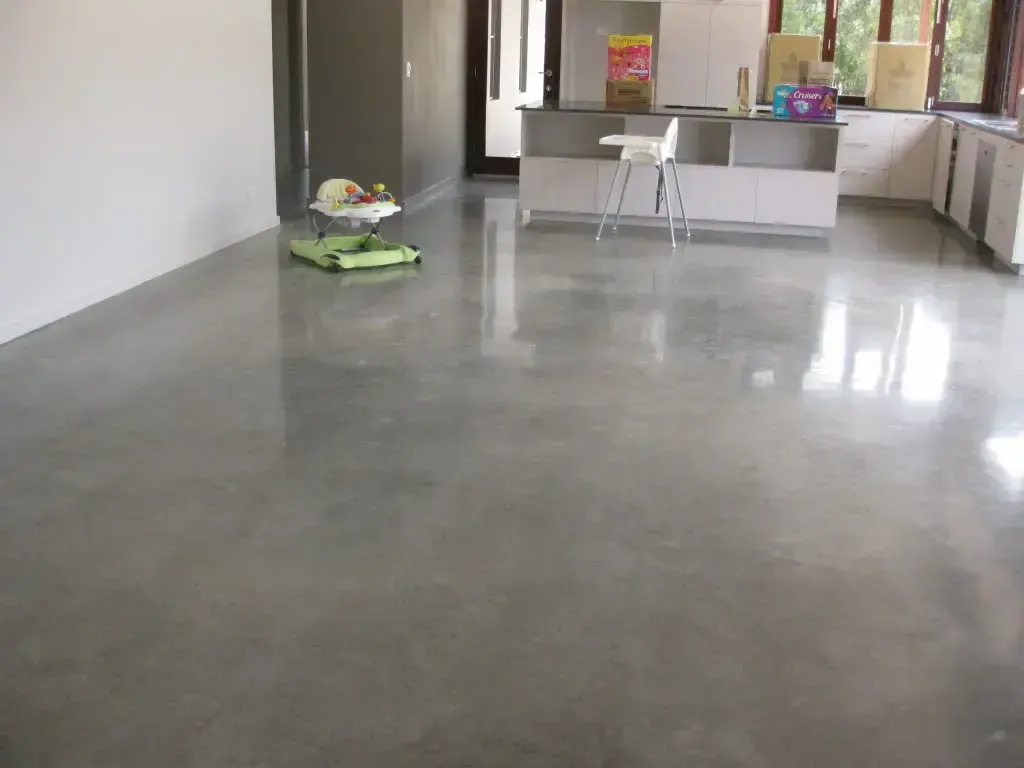 polished concrete, пример 2