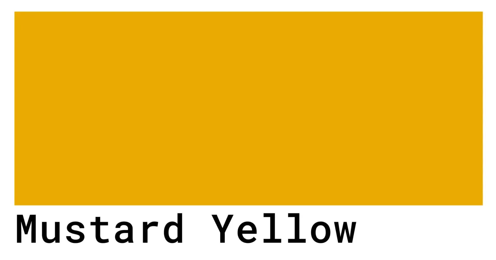 Mustard yellow, пример 1