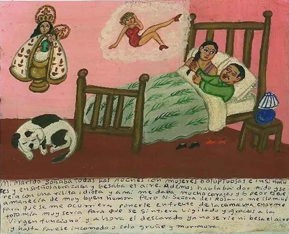 Mexican ex-voto, пример 3