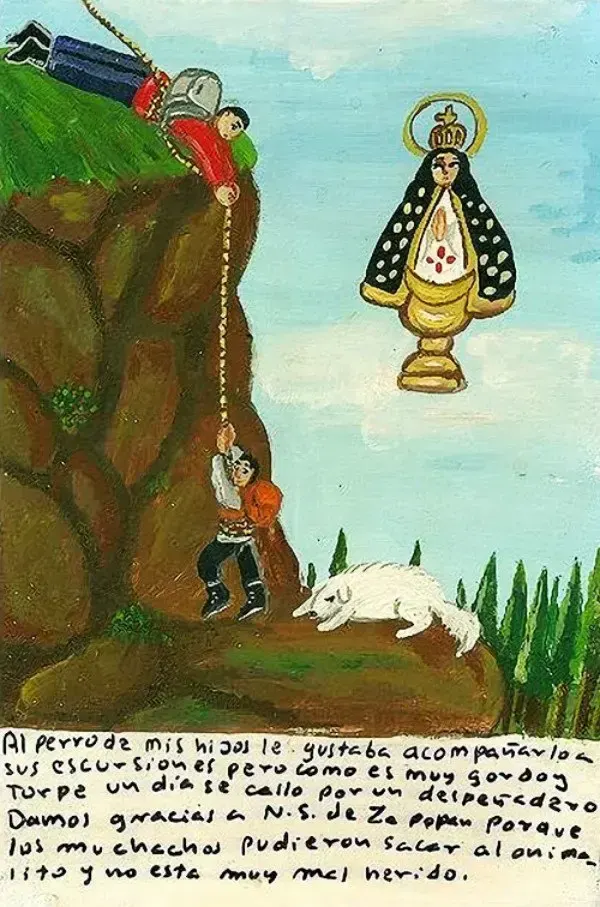 Mexican ex-voto, пример 4