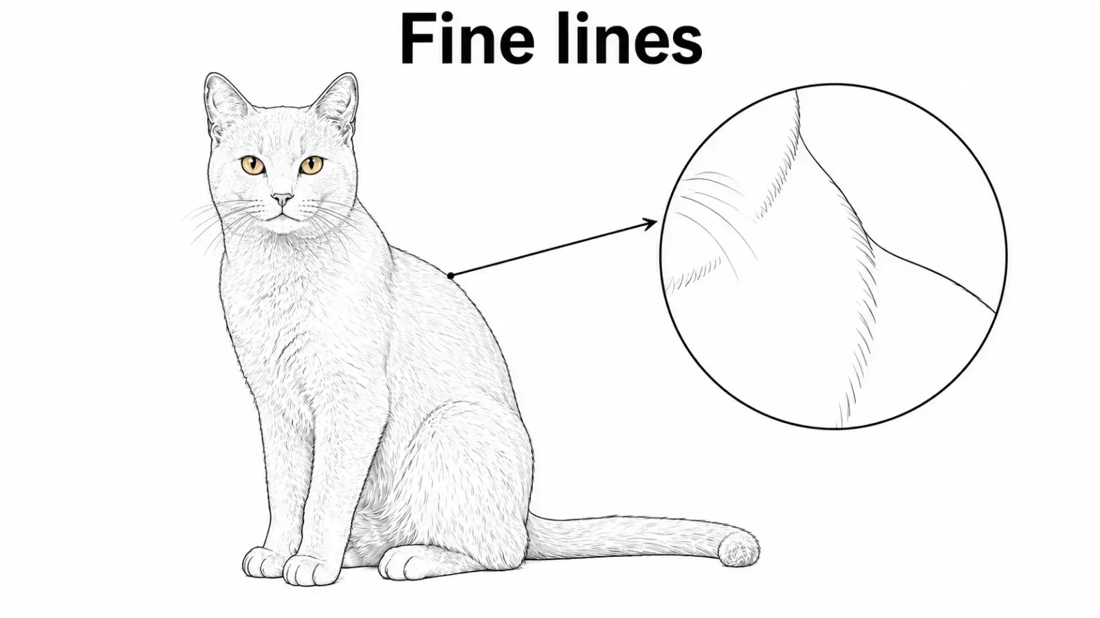 Fine lines, пример 1