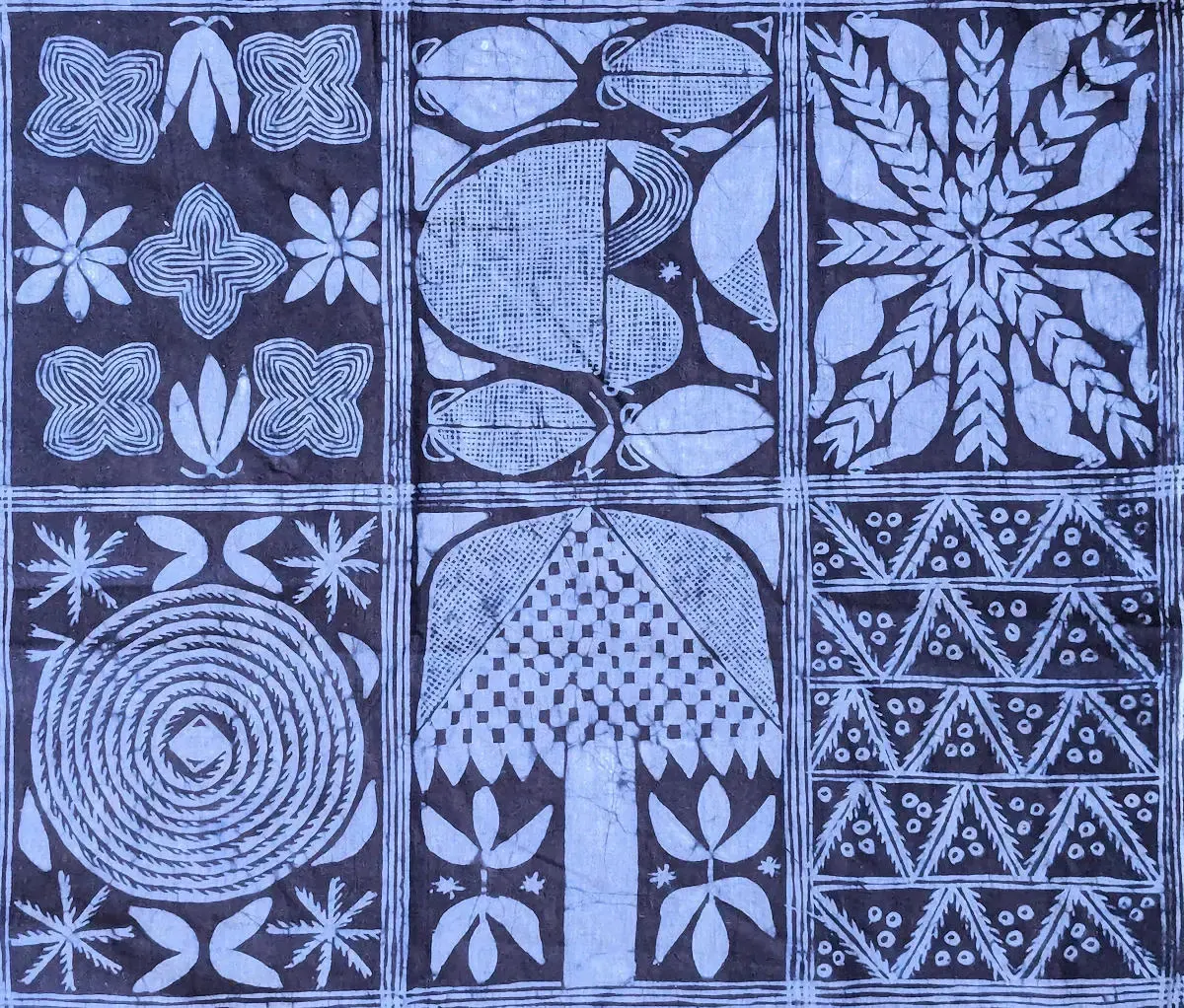 adire fabric, пример 1