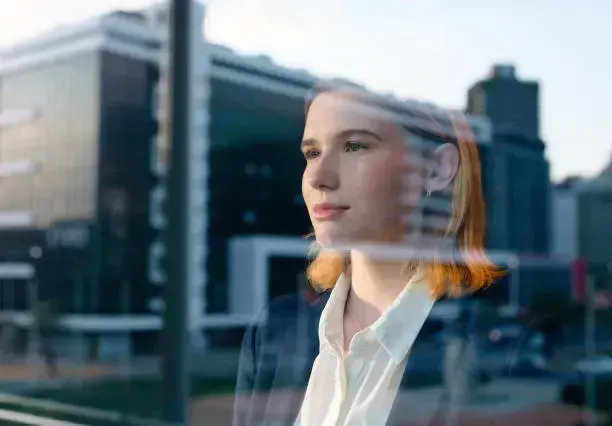 view through glass, пример 3