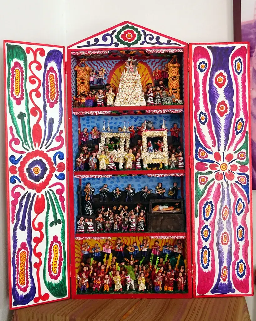 Retablo ayacuchano, пример 2