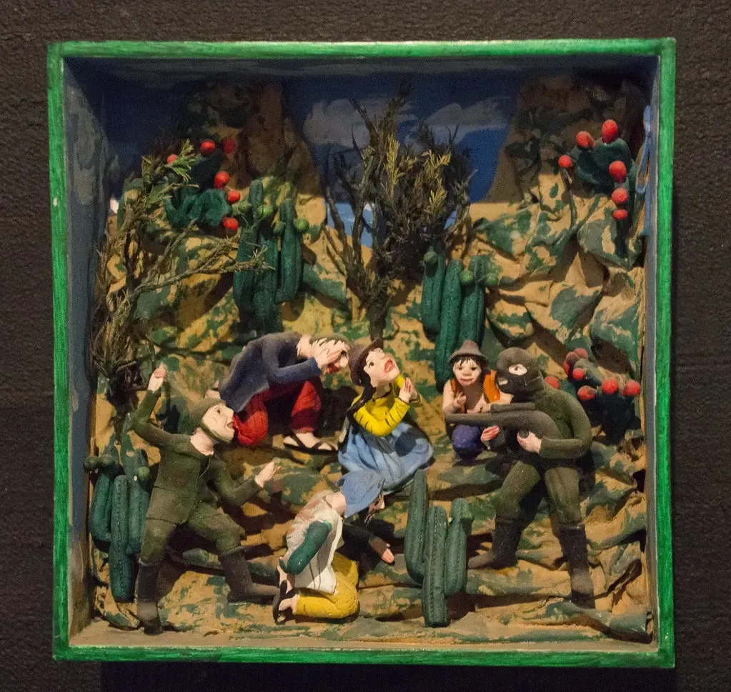 Retablo ayacuchano, пример 3
