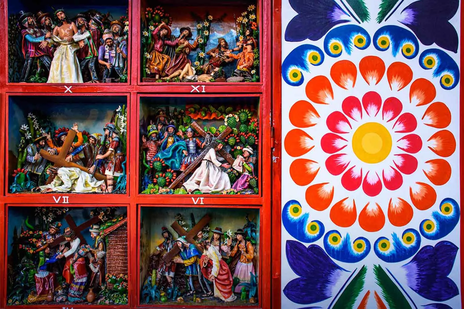 Retablo ayacuchano, пример 7