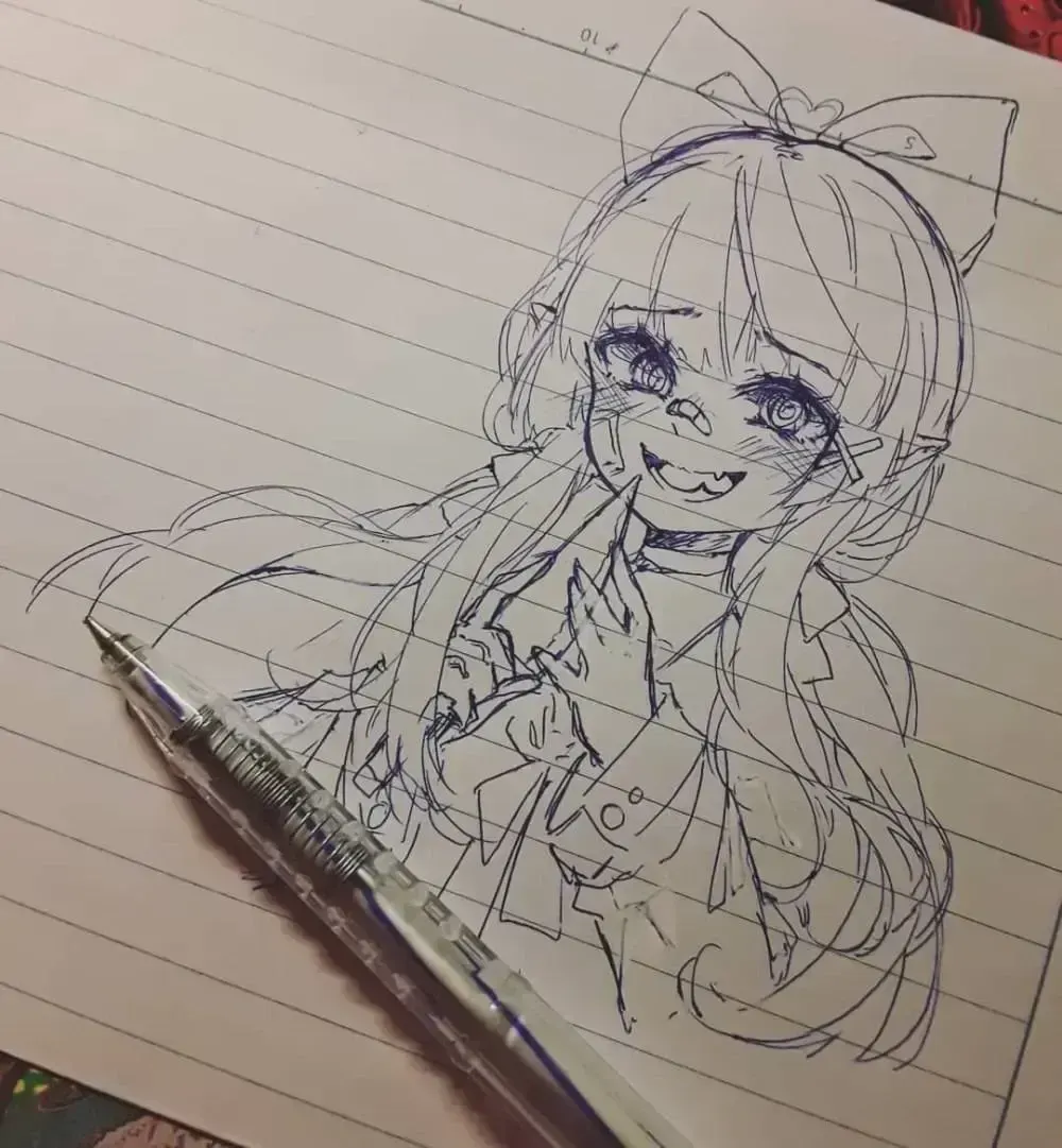 Pen Sketch, пример 2