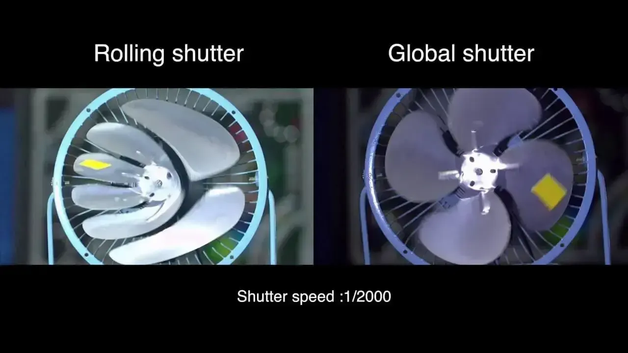 Rolling Shutter, пример 2